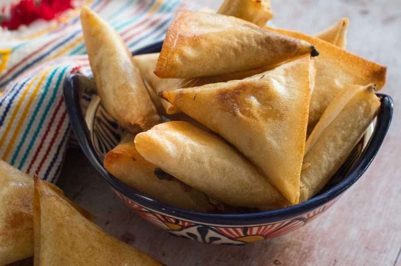 Recette Triangle au fromage Facile
