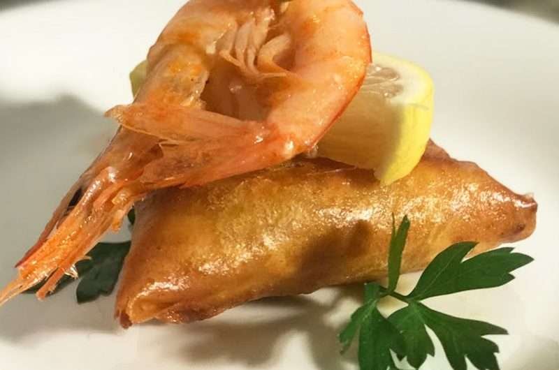 Briouates aux crevettes, un délice