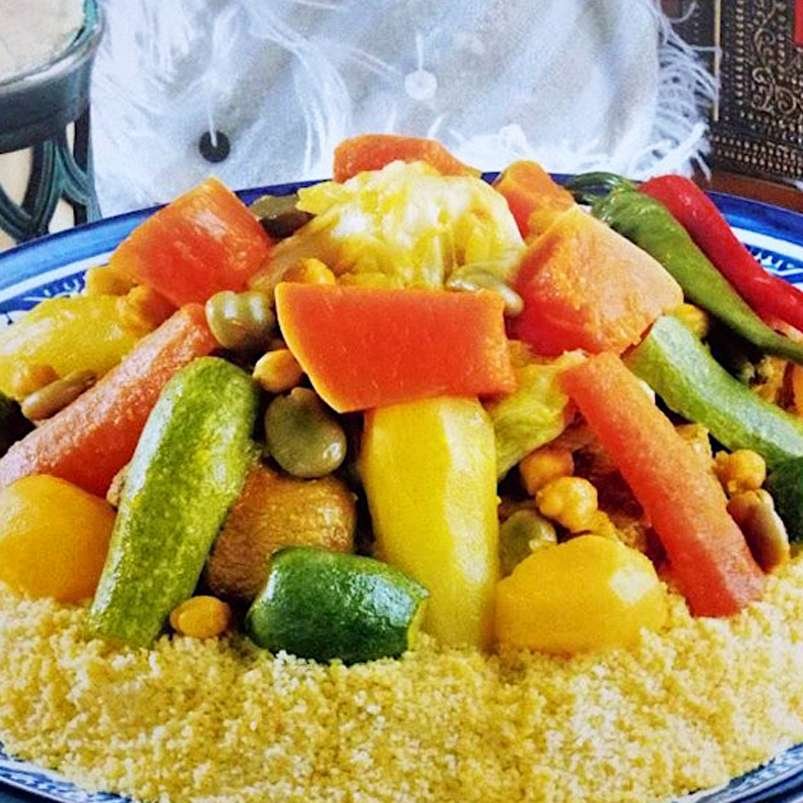 Recette Couscous aux 7 légumes
